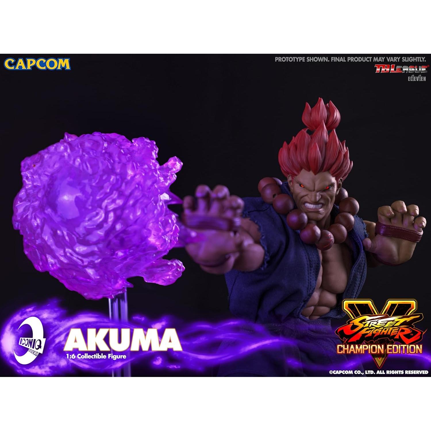 Figura Akuma 1/6 Iconiq Studios Street Fighter V 30cm