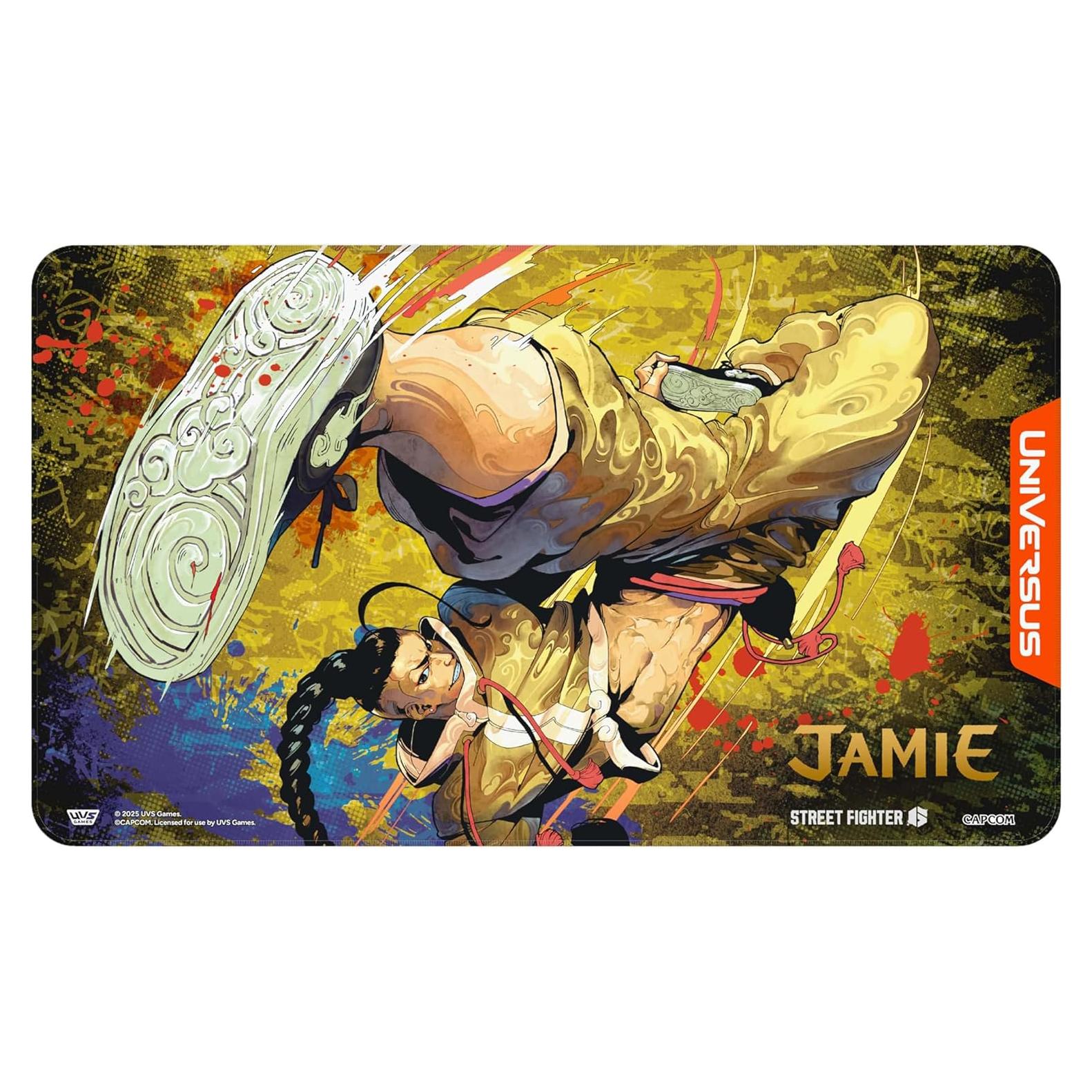 Tapete de Juego Neopreno UniVersus Street Fighter 6 Jamie 61x36cm