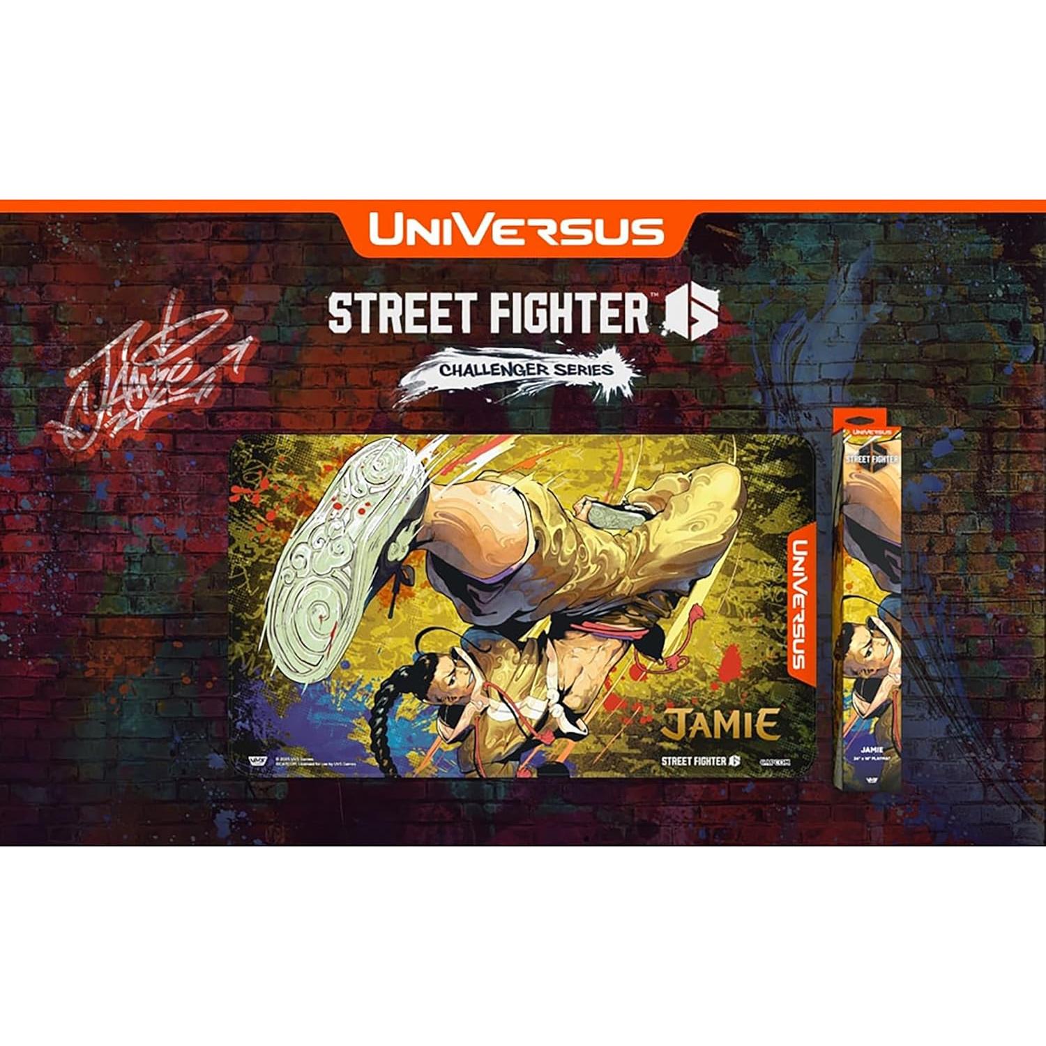 Tapete de Juego Neopreno UniVersus Street Fighter 6 Jamie 61x36cm