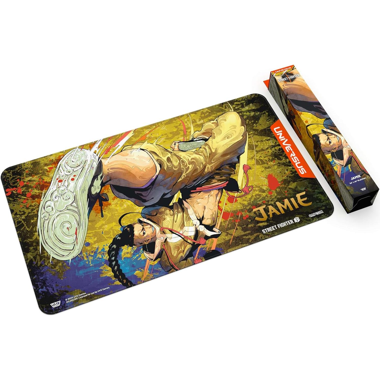 Tapete de Juego Neopreno UniVersus Street Fighter 6 Jamie 61x36cm