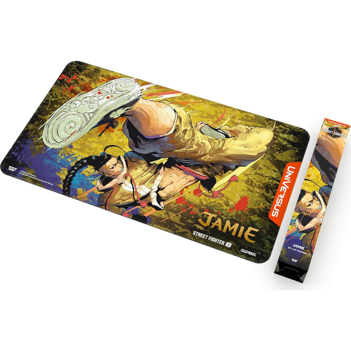 Tapete de Juego Neopreno UniVersus Street Fighter 6 Jamie 61x36cm