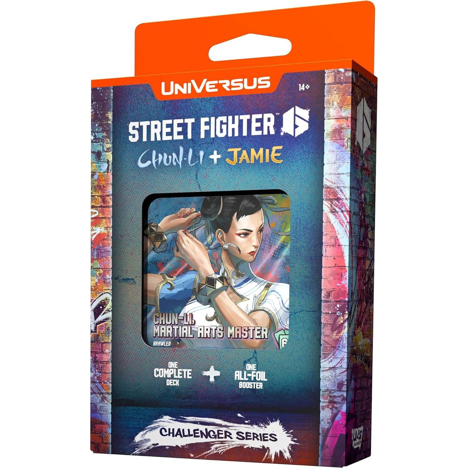 Juego de Cartas UniVersus Street Fighter 6 Chun-Li y Jamie