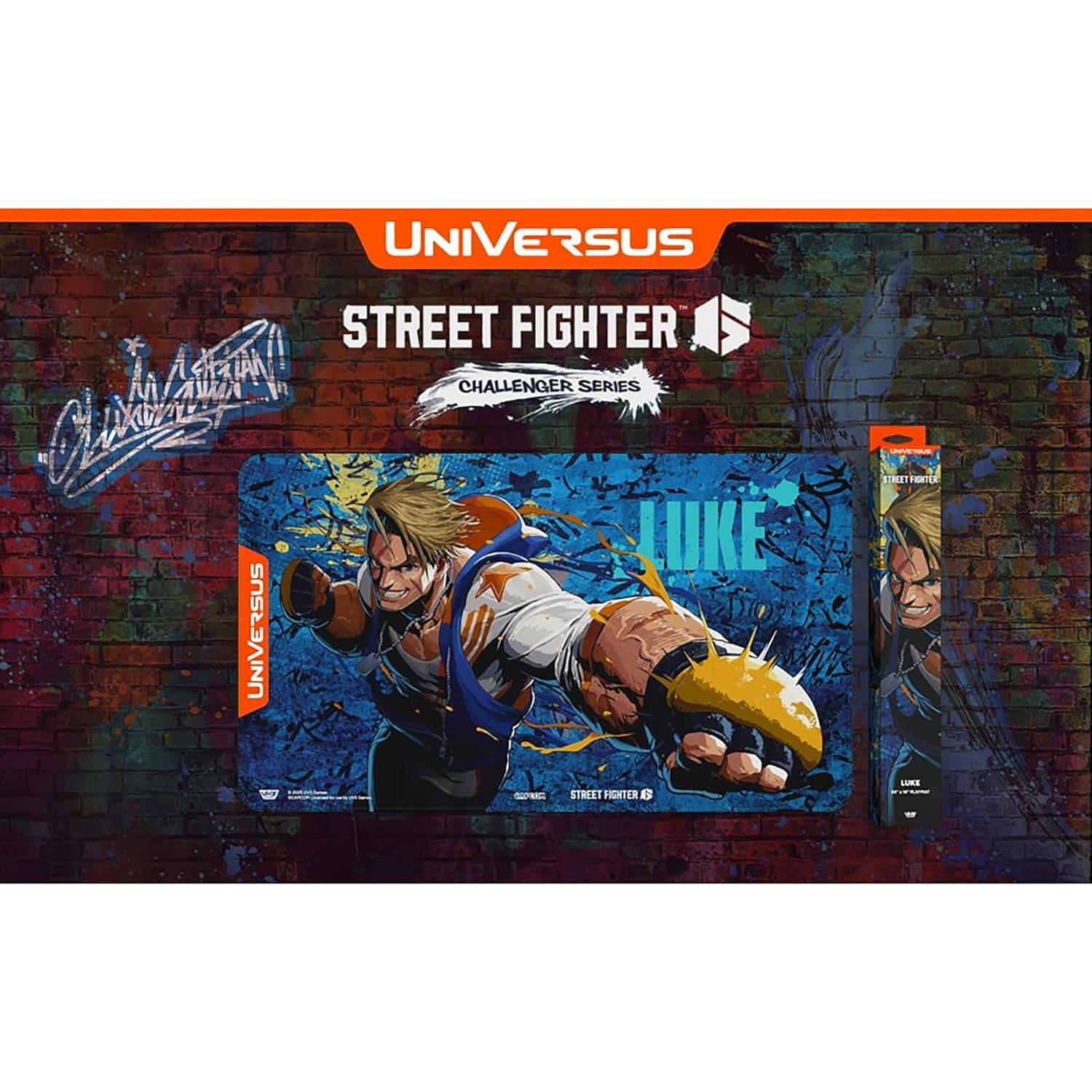 Tapete de Juego Neopreno UniVersus Street Fighter 6 Luke 61x36cm