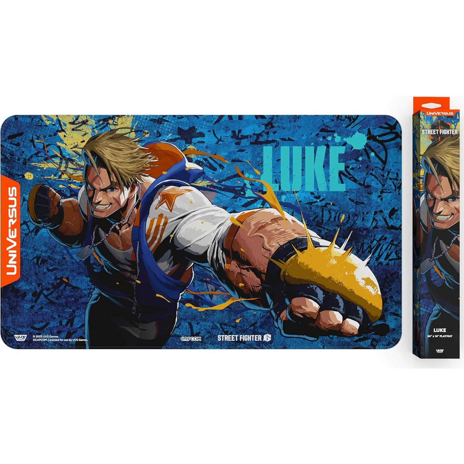 Tapete de Juego Neopreno UniVersus Street Fighter 6 Luke 61x36cm