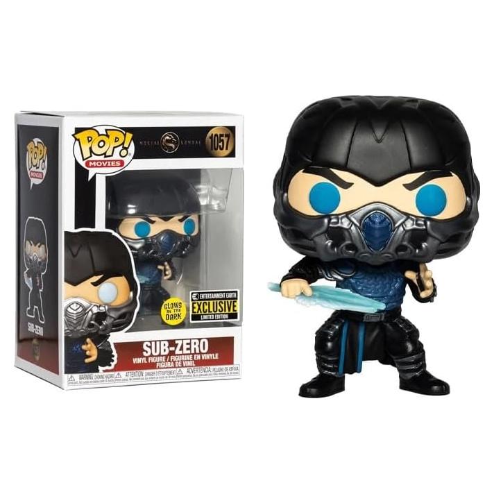 Funko Pop Sub-Zero Brilla en la Oscuridad + Protector ToyBop
