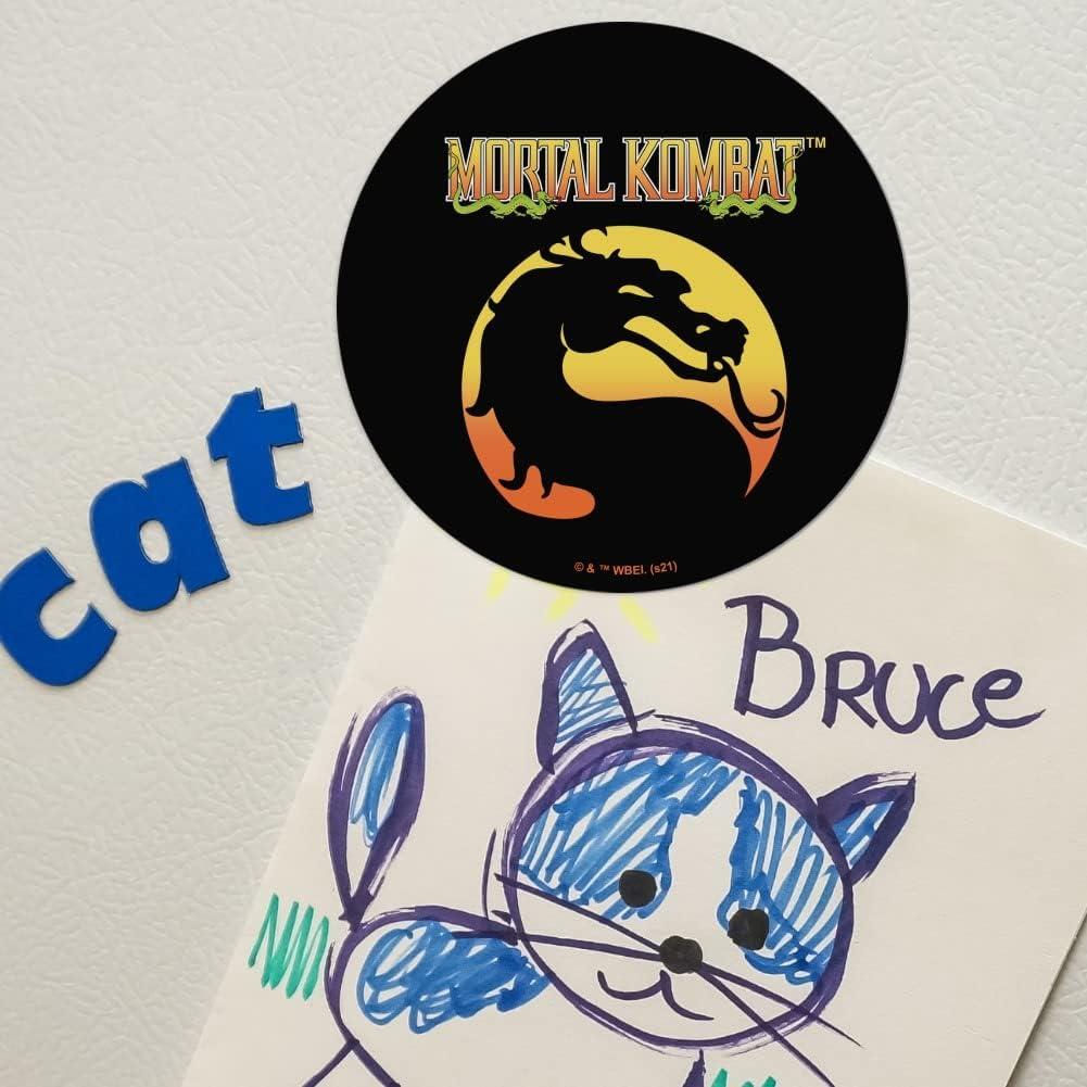 Imán Mortal Kombat Klassic 14cm Vinilo Multicolor