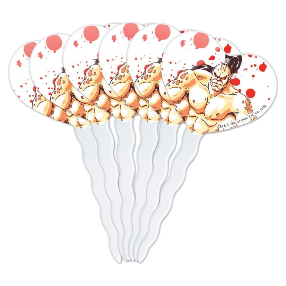 Toppers de Cupcake Mortal Kombat Klassic Goro Set de 6