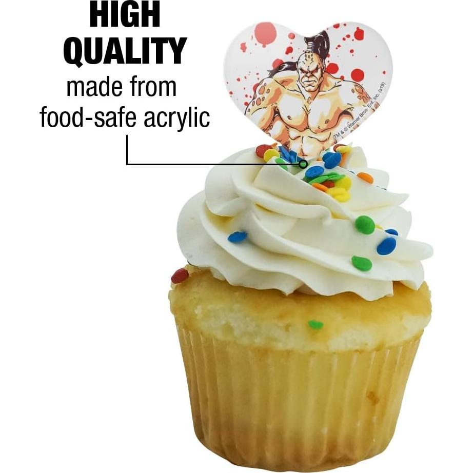 Toppers de Cupcake Mortal Kombat Klassic Goro Set de 6