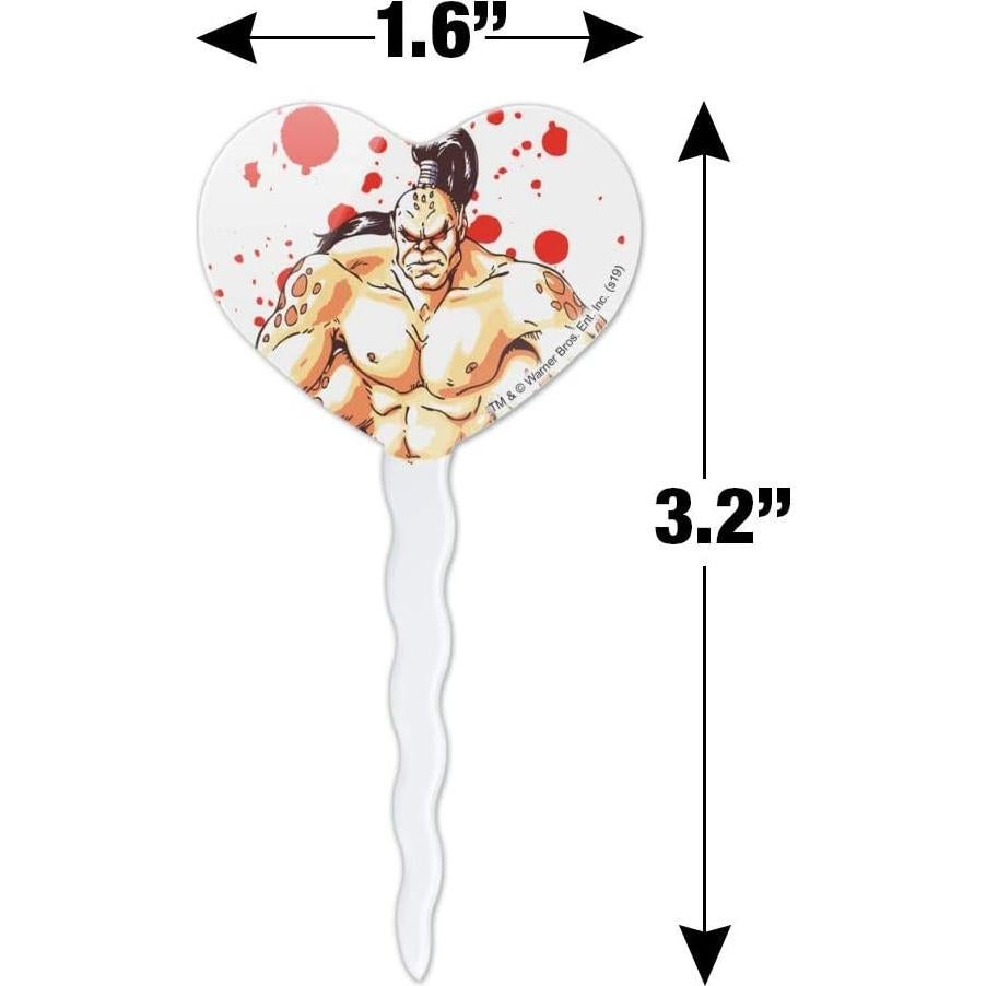 Toppers de Cupcake Mortal Kombat Klassic Goro Set de 6