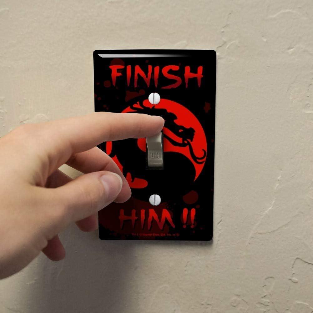 Placa de Luz de Interruptor de Pared GRAPHICS & MORE Mortal Kombat
