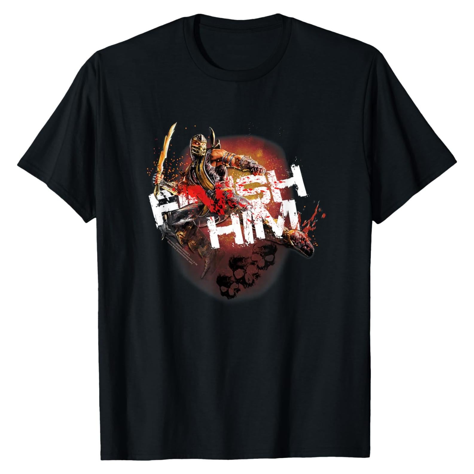 Camiseta Mortal Kombat 9 Termínalo Hombre 100% Oficial