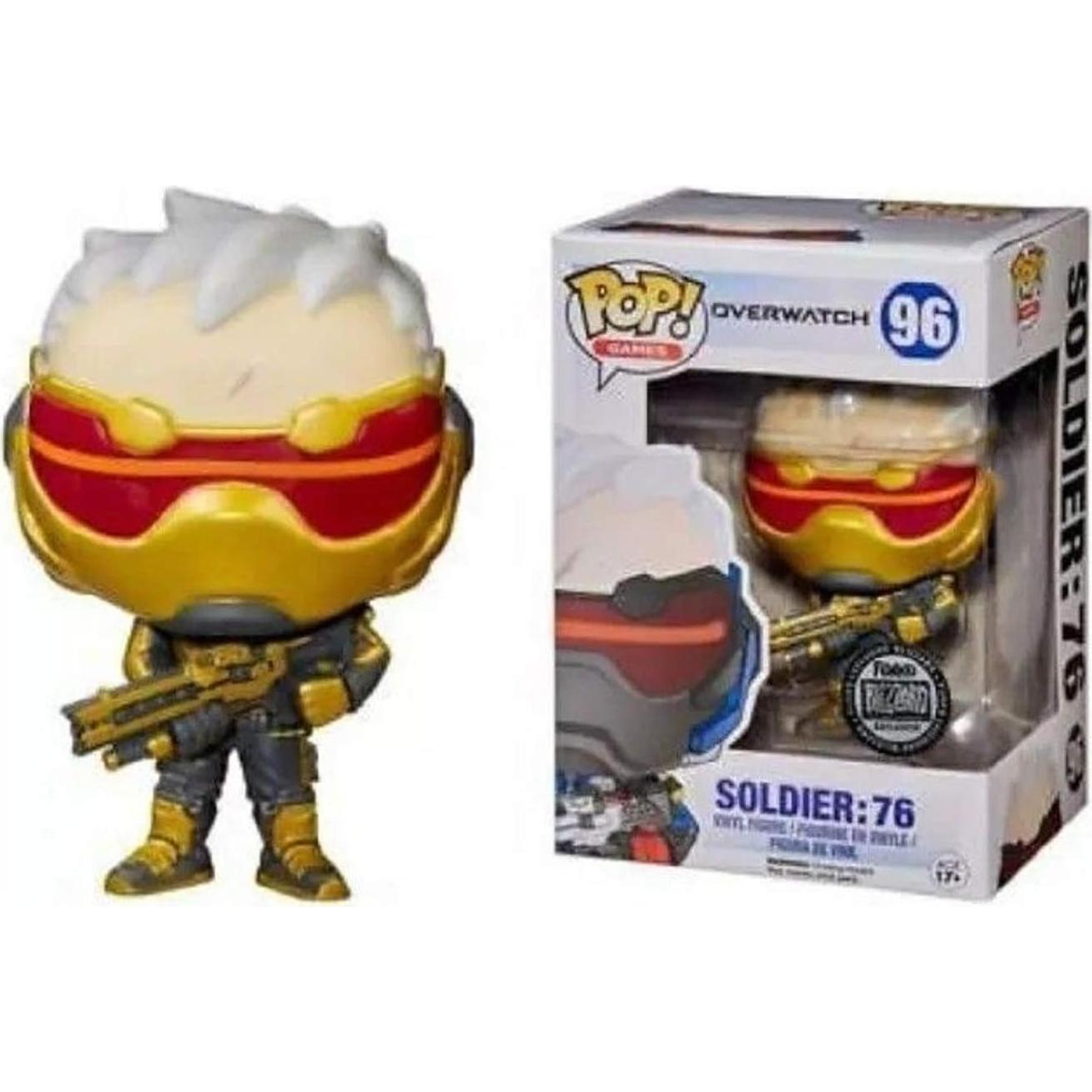 Funko Pop! Overwatch Soldado 76 #96 Exclusivo Blizzard