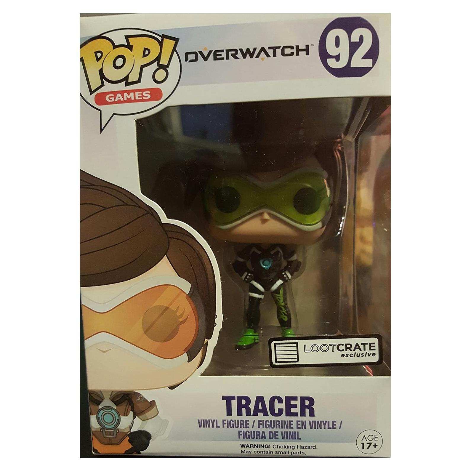 Figura Funko Pop! Tracer Overwatch #92 Exclusiva Loot Crate