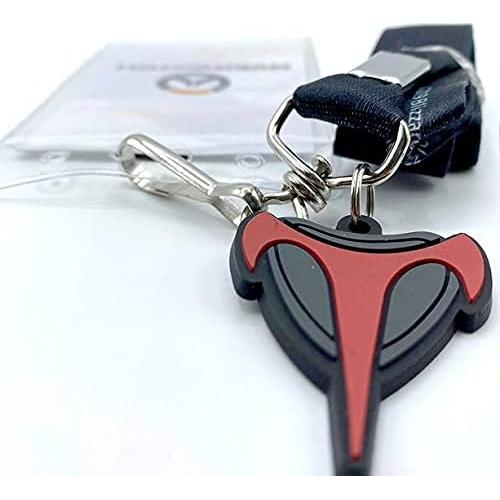 Lanyard Oficial Overwatch Surreal con Charm Talon y Reaper