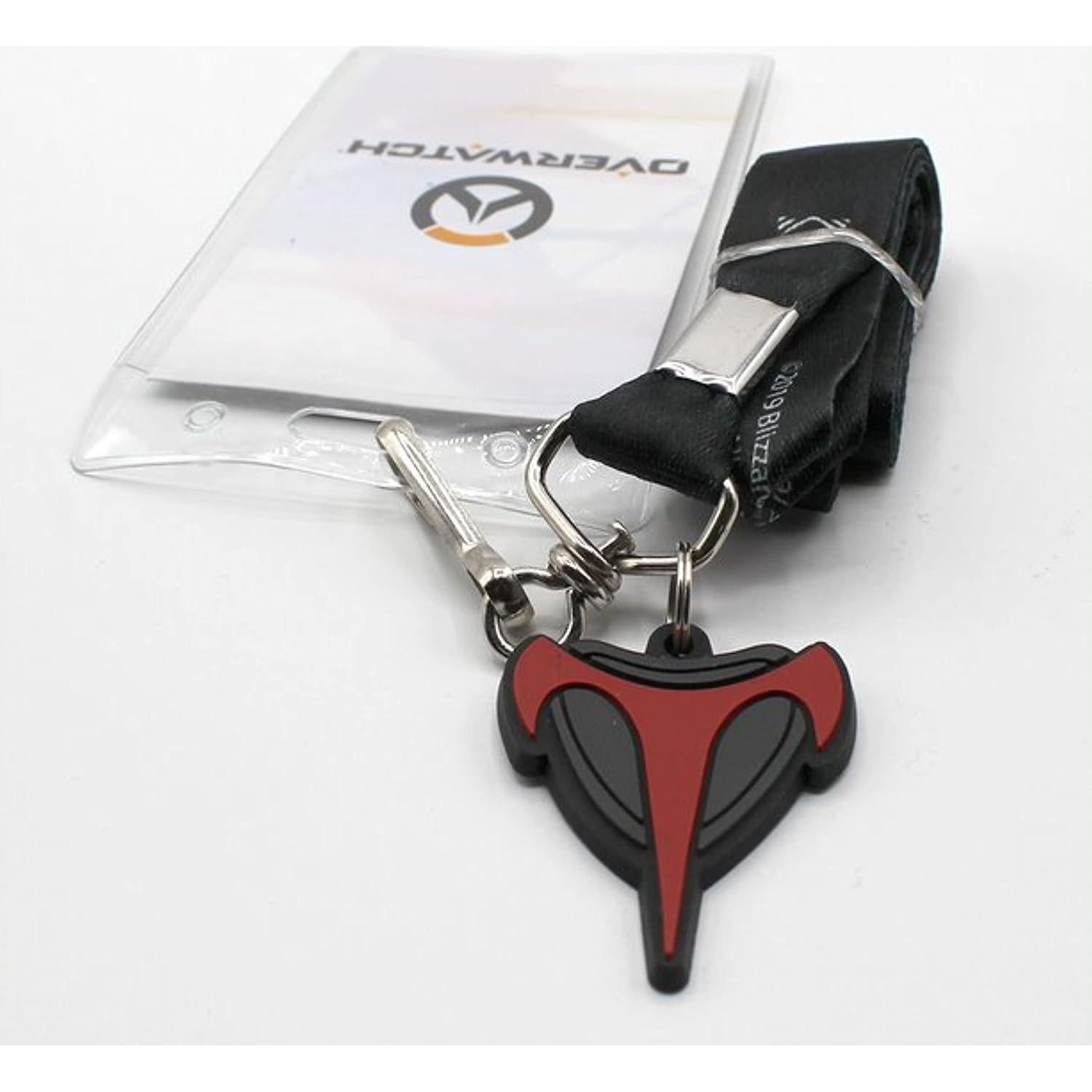 Lanyard Oficial Overwatch Surreal con Charm Talon y Reaper