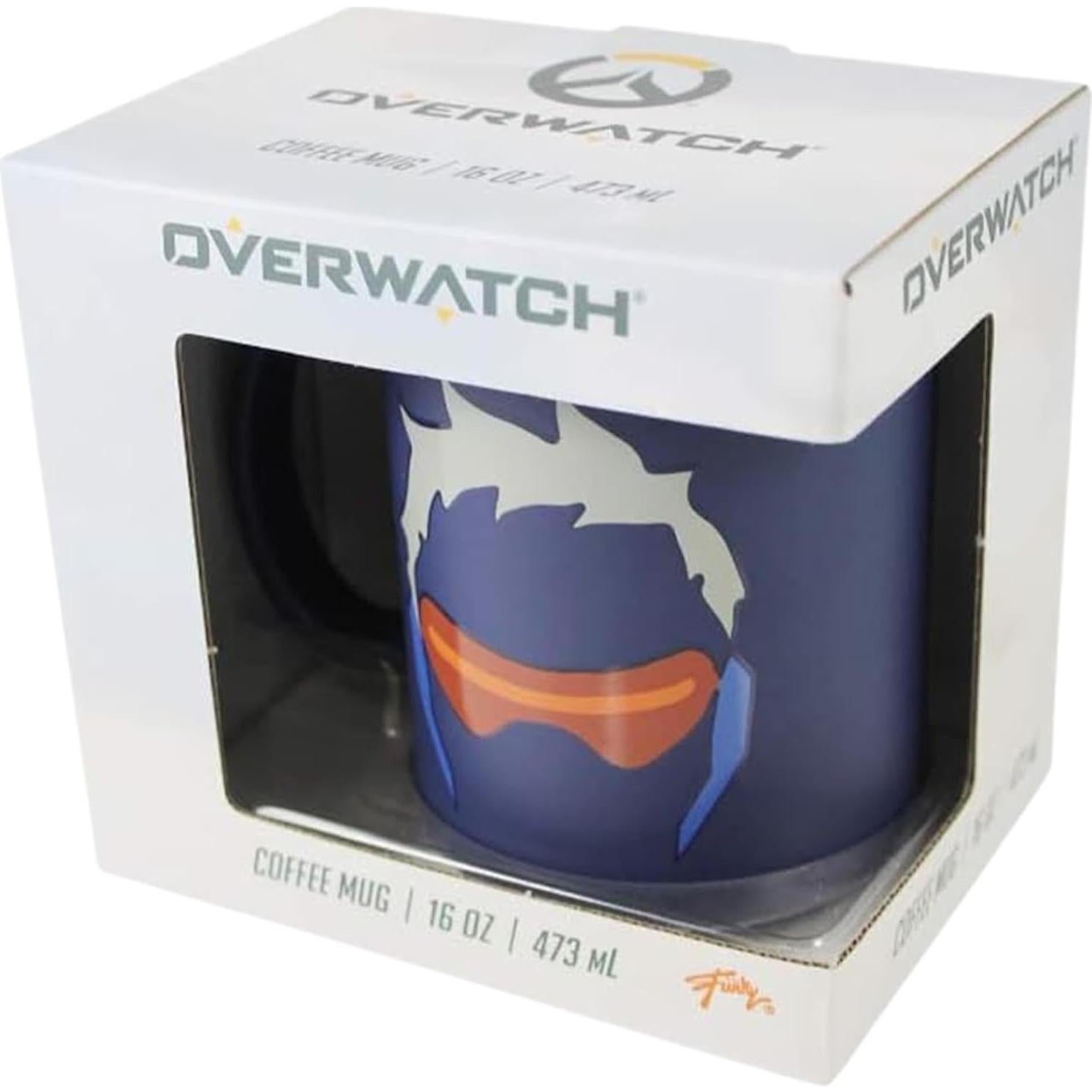 Taza de Café Cerámica JUST FUNKY Overwatch Soldado 76 473ml