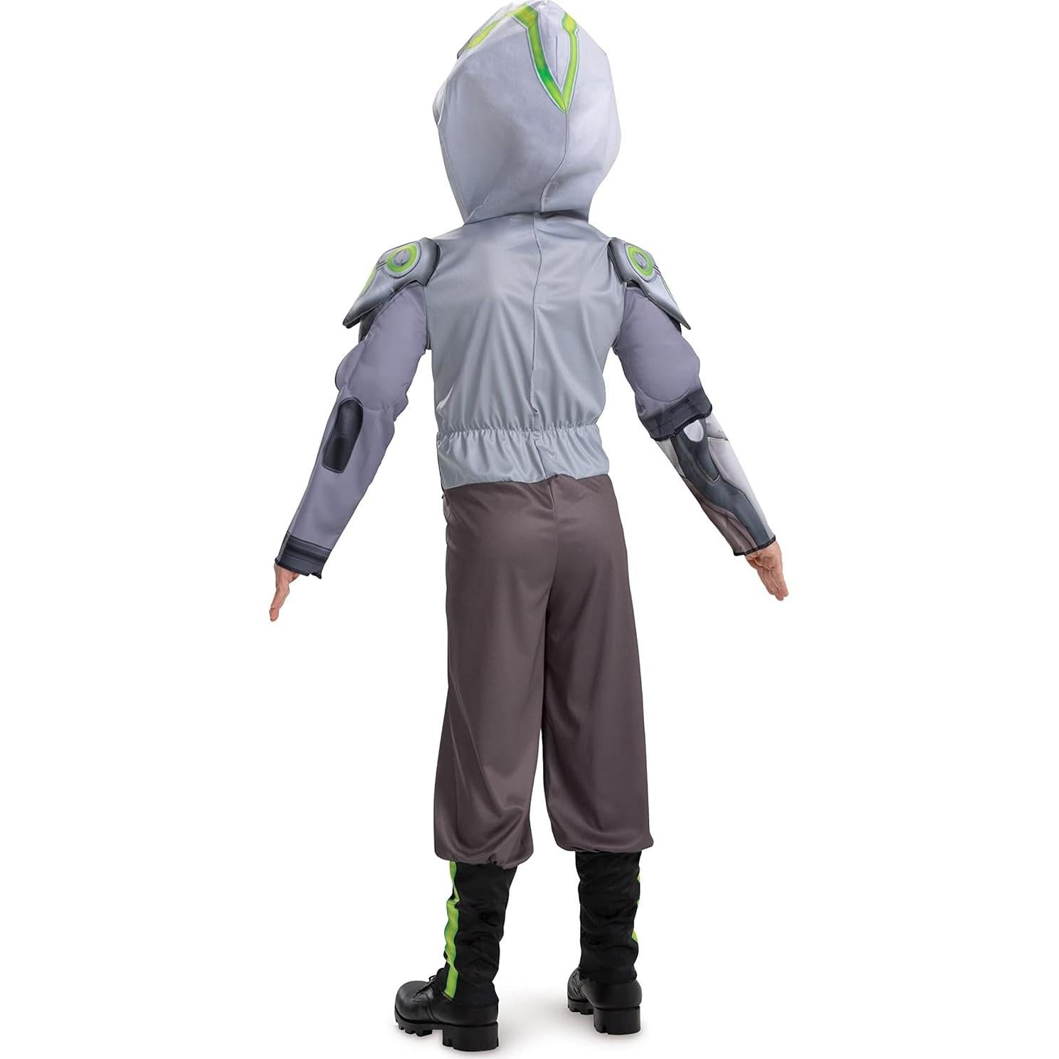 Disfraz Genji Deluxe Muscle Overwatch 2 para Niños - Mediano