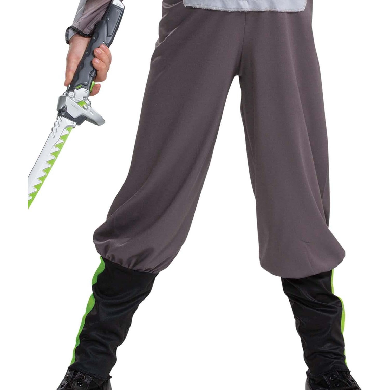Disfraz Genji Deluxe Muscle Overwatch 2 para Niños - Mediano
