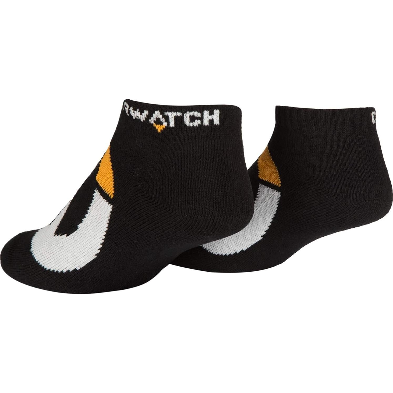 Calcetines de Tobillo Overwatch JINX, 3 Pares, Negro