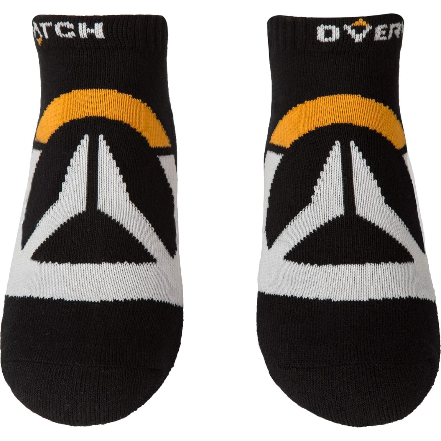 Calcetines de Tobillo Overwatch JINX, 3 Pares, Negro