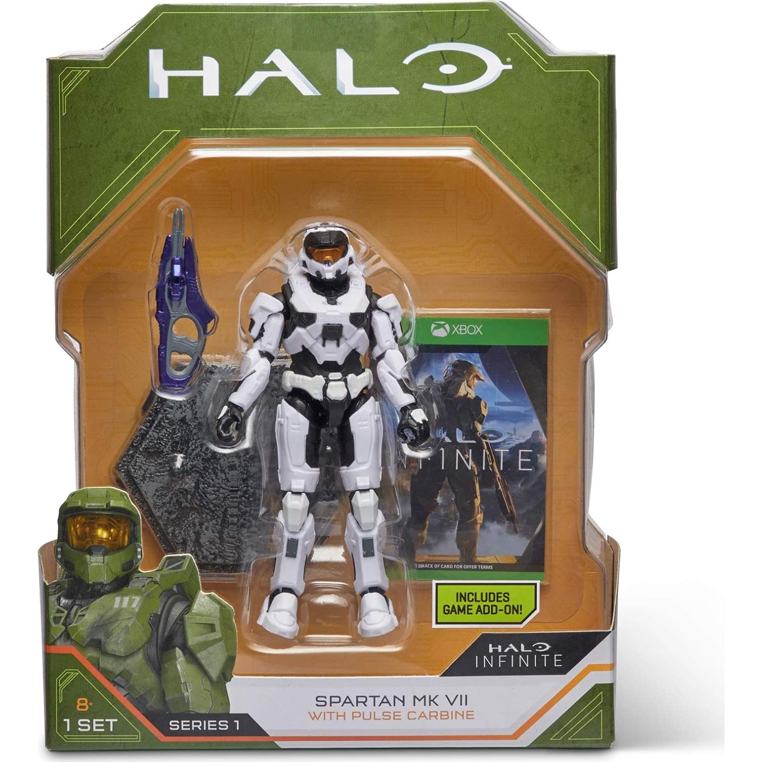Figura articulada Halo Spartan MK VII con Carabina de Pulso