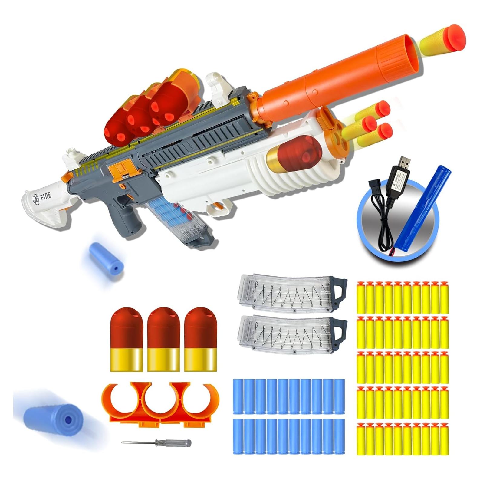 Pistola de Juguete Automática Yingbao EG-014-E con Lanzador de Granadas