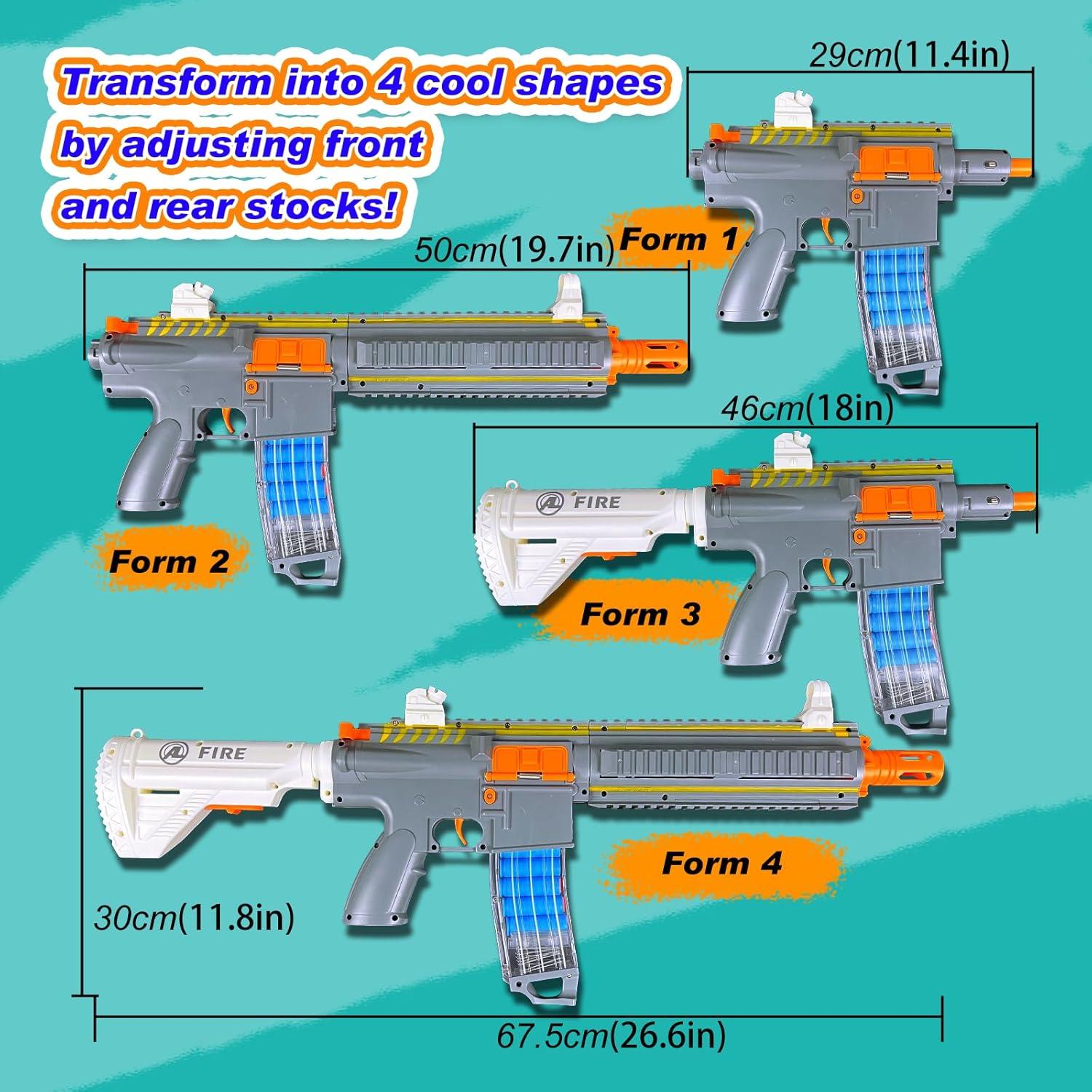 Pistola de Juguete Automática Yingbao EG-014-E con Lanzador de Granadas