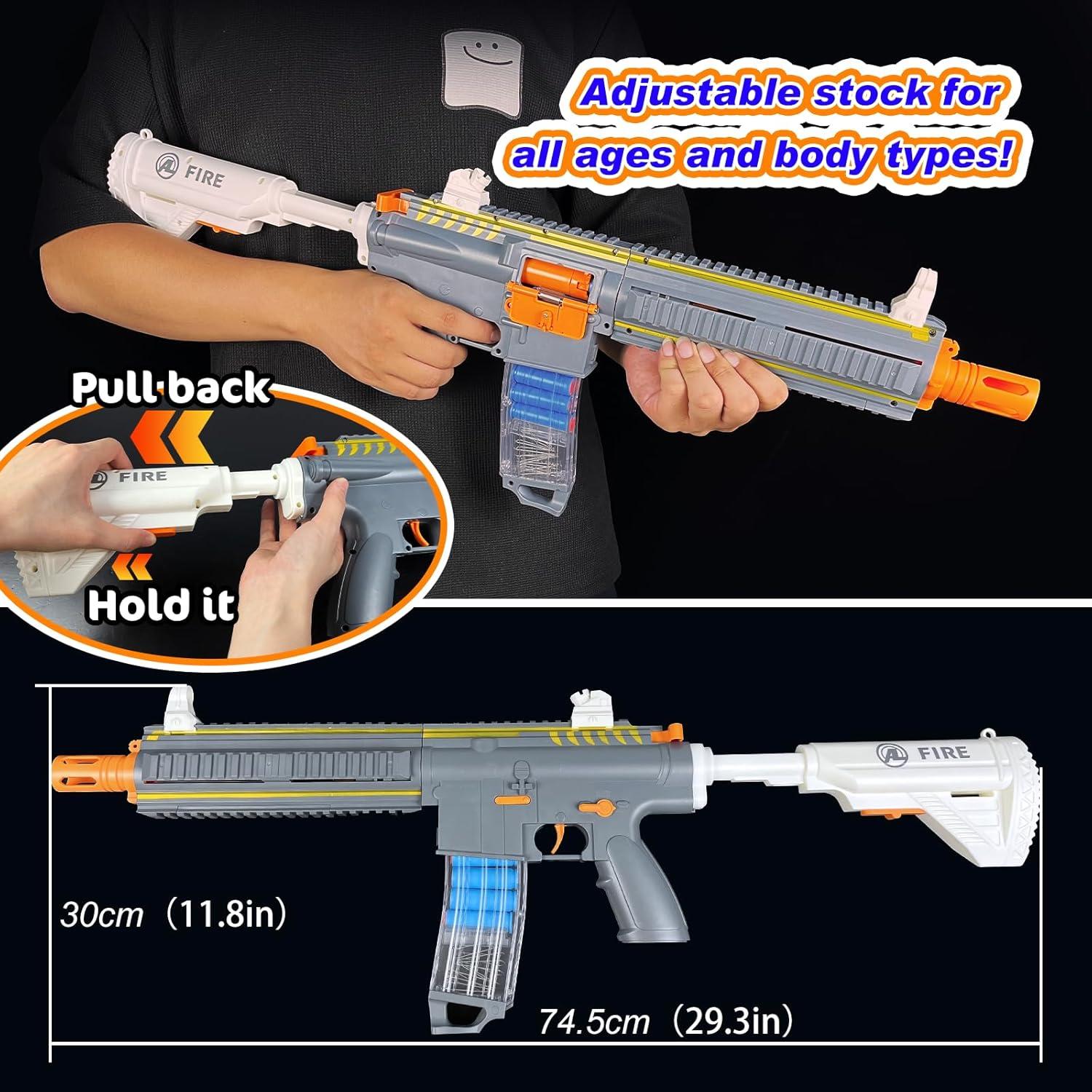 Pistola de Juguete Automática Yingbao EG-014-E con Lanzador de Granadas