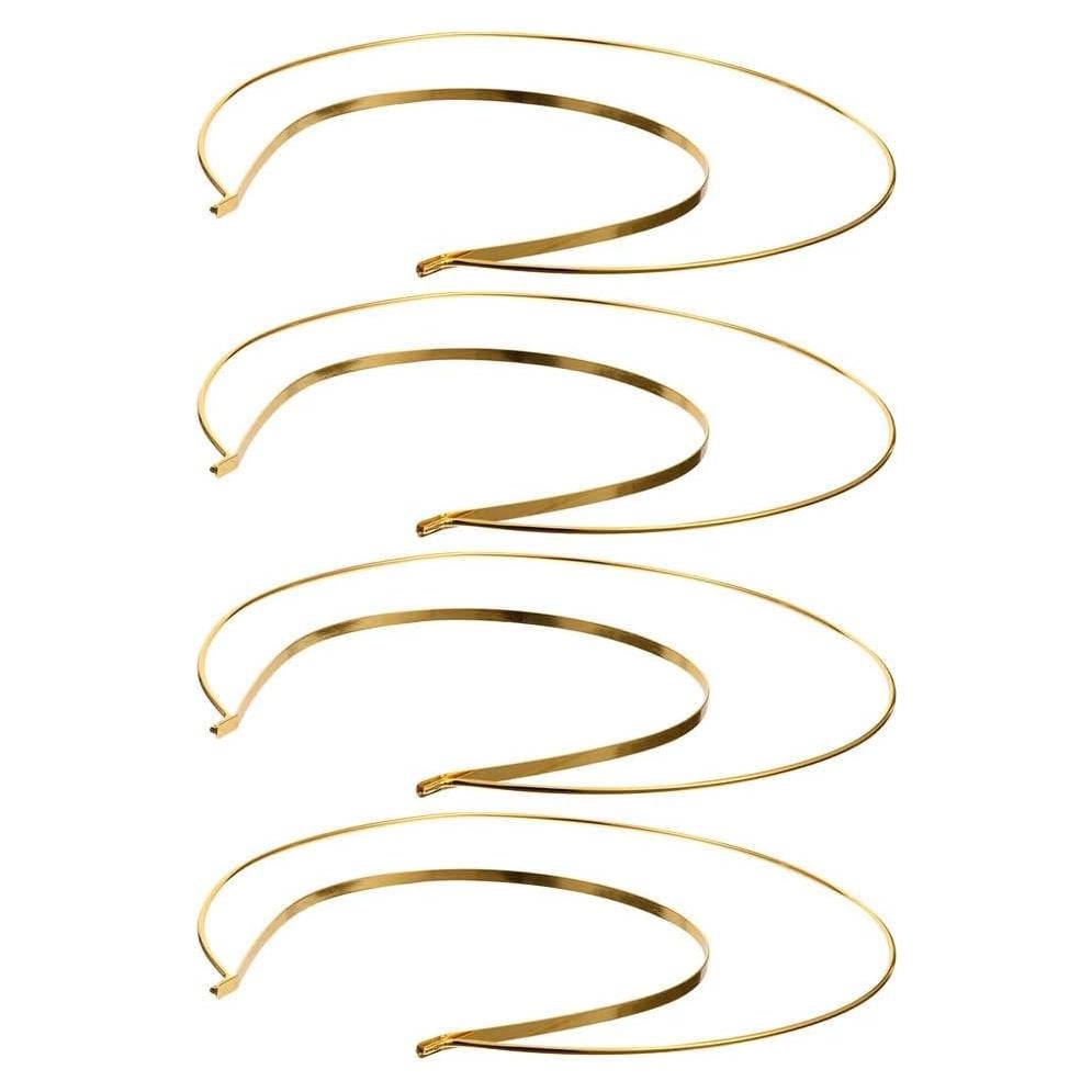 Diadema Halo Dorada Beaupretty 4PCS Accesorios para Fiesta