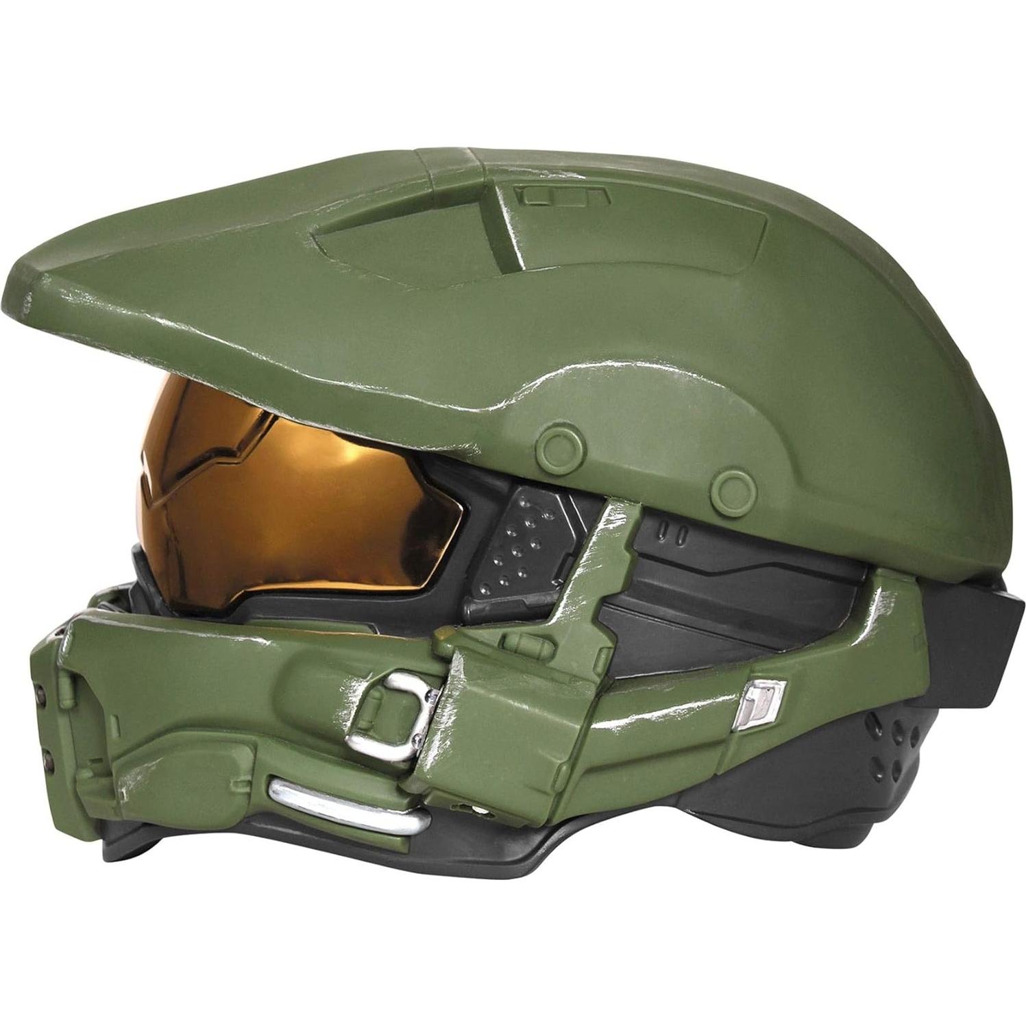 Disfraz Casco Deluxe Iluminado Master Chief Licencia Oficial