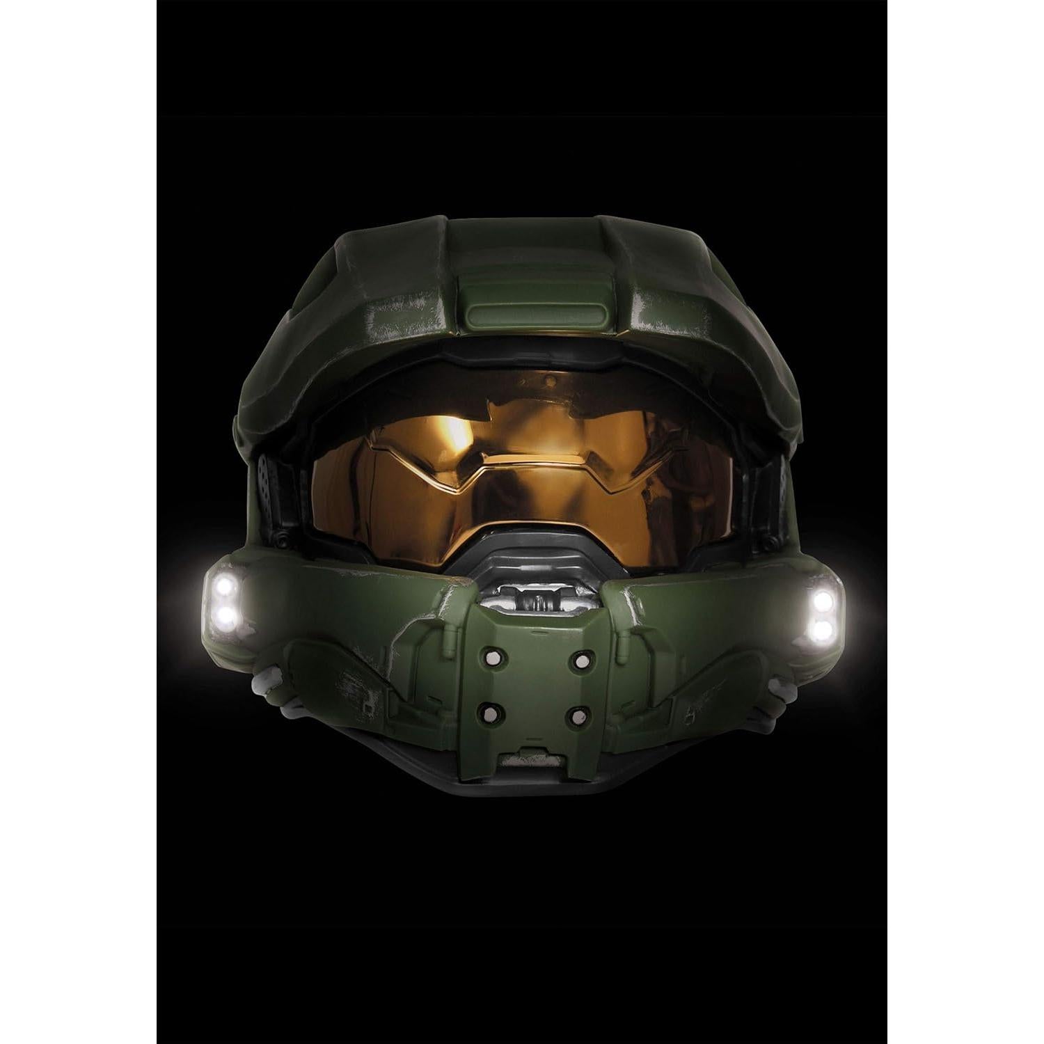 Disfraz Casco Deluxe Iluminado Master Chief Licencia Oficial