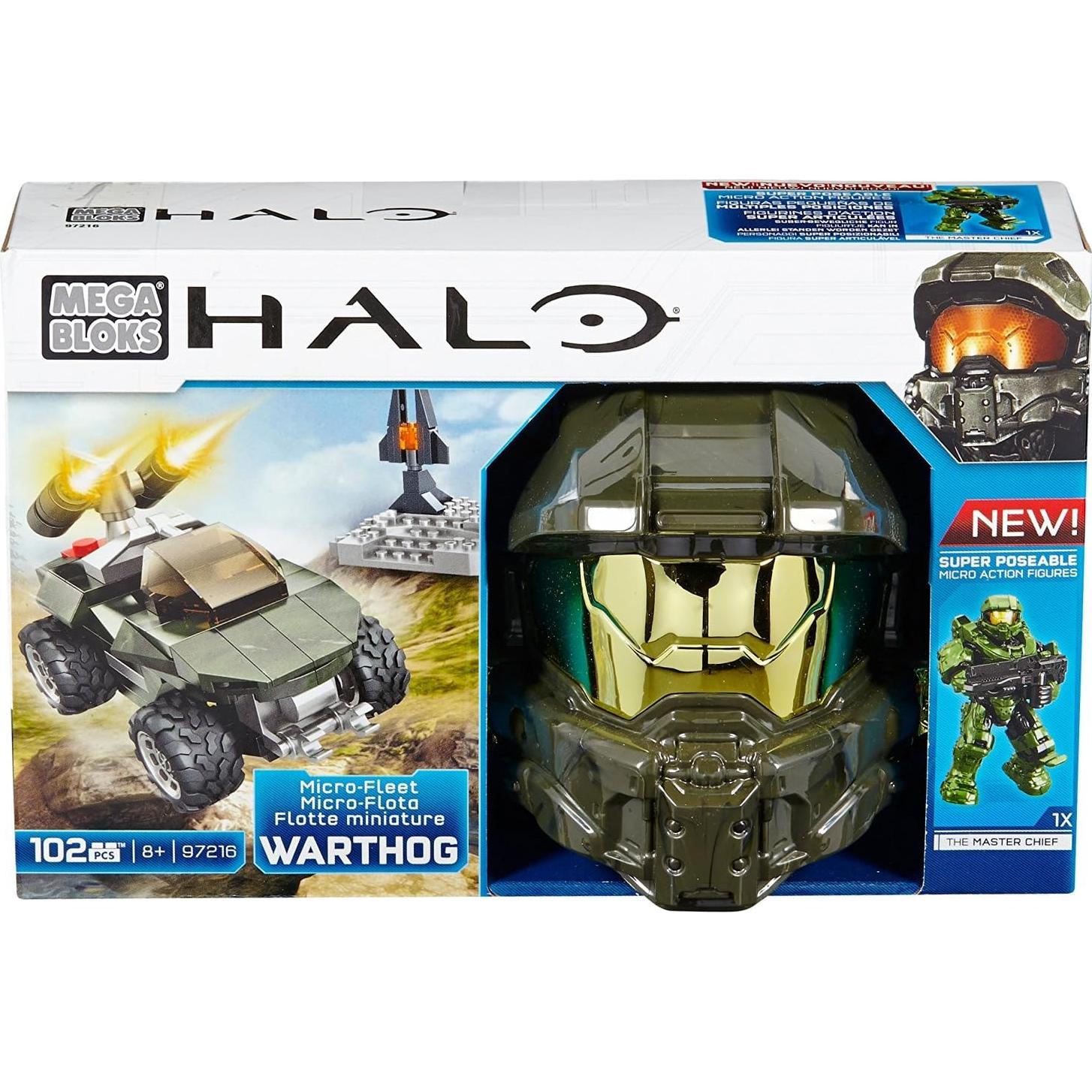 Mega Bloks Halo Warthog M12R - Construcción 97216