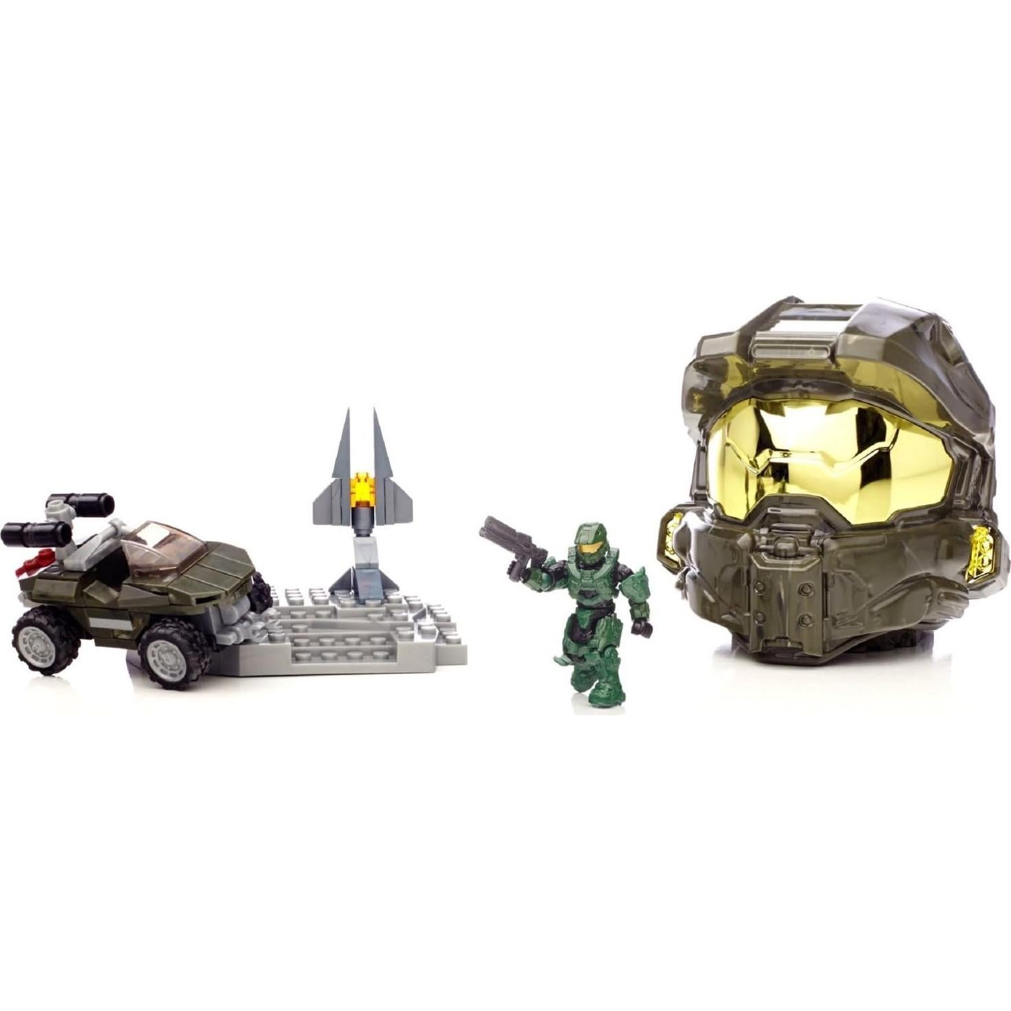 Mega Bloks Halo Warthog M12R - Construcción 97216