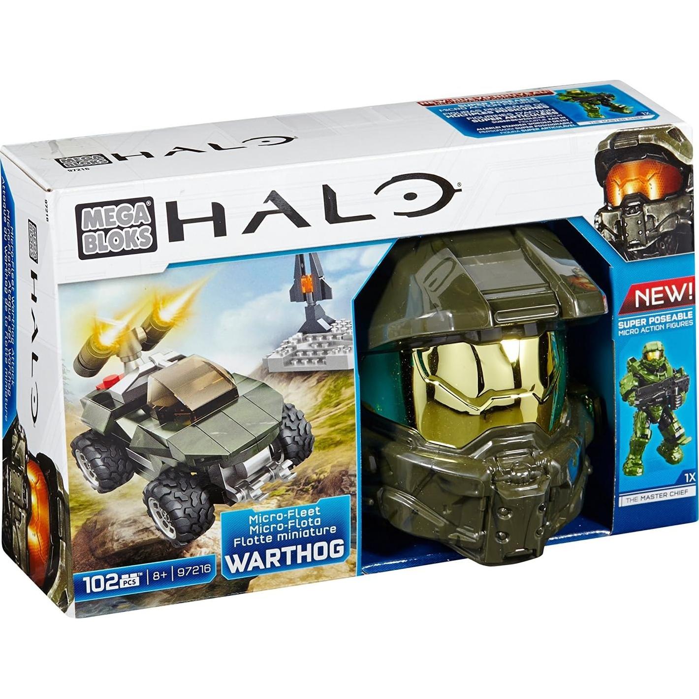 Mega Bloks Halo Warthog M12R - Construcción 97216