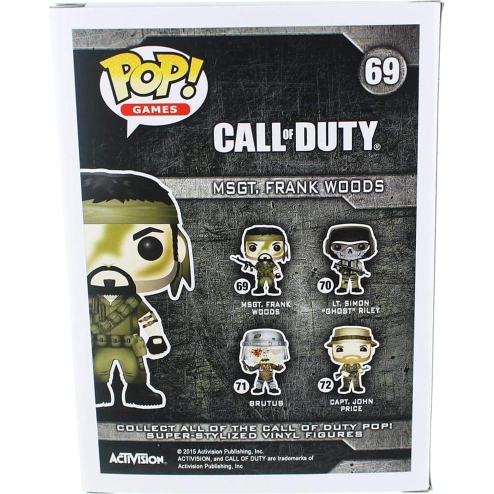 Figura de Acción Funko POP Call of Duty MSGT Frank Woods