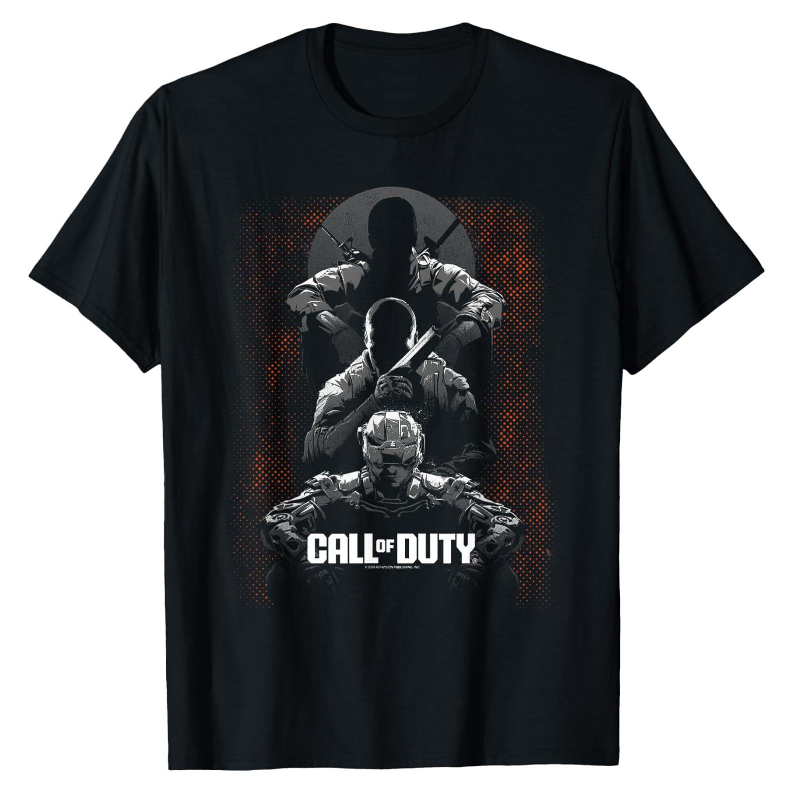 Camiseta de Juego Call of Duty Black Ops para Hombres - Ligera