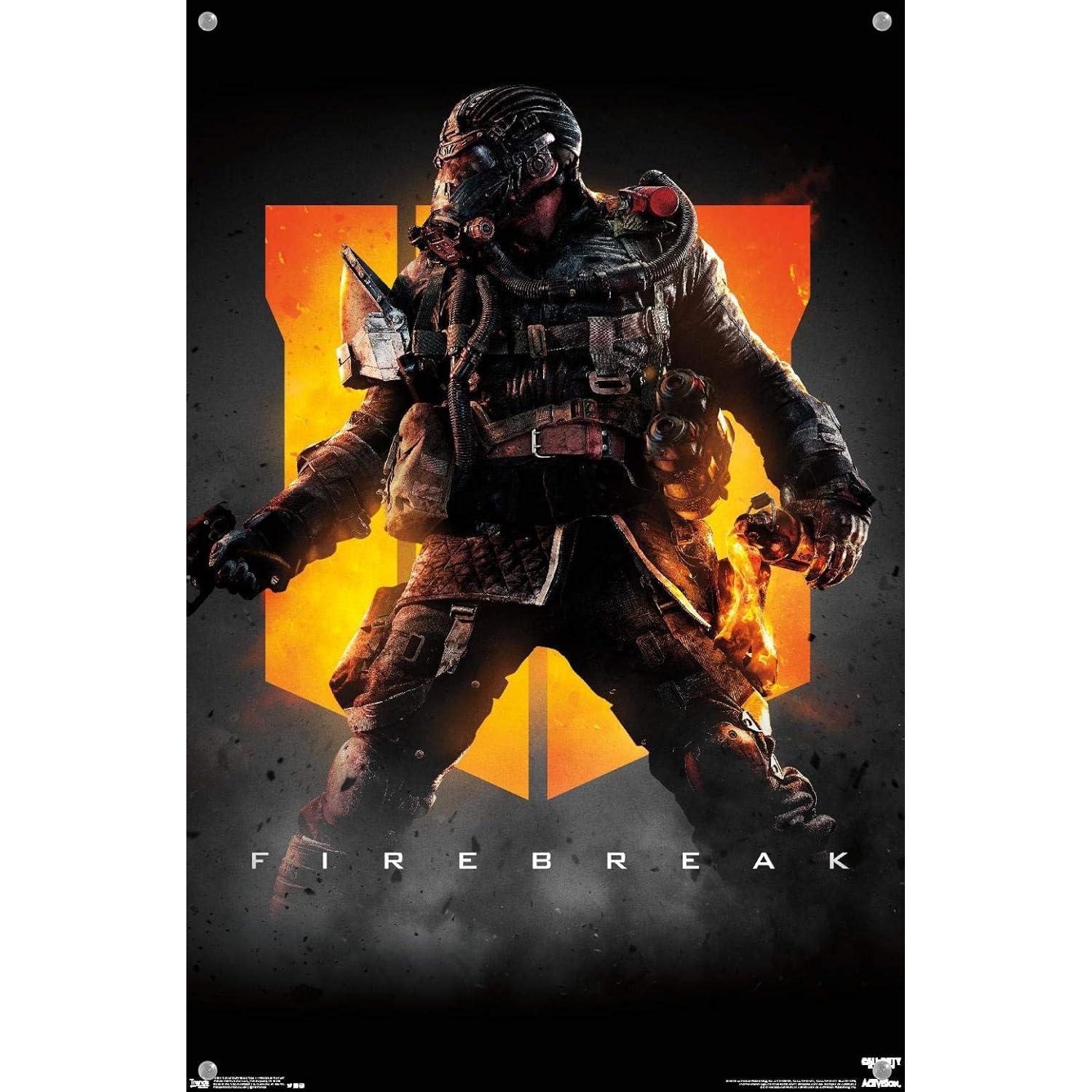 Póster de pared Call of Duty Black Ops 4 Trends 37.4x56.7cm