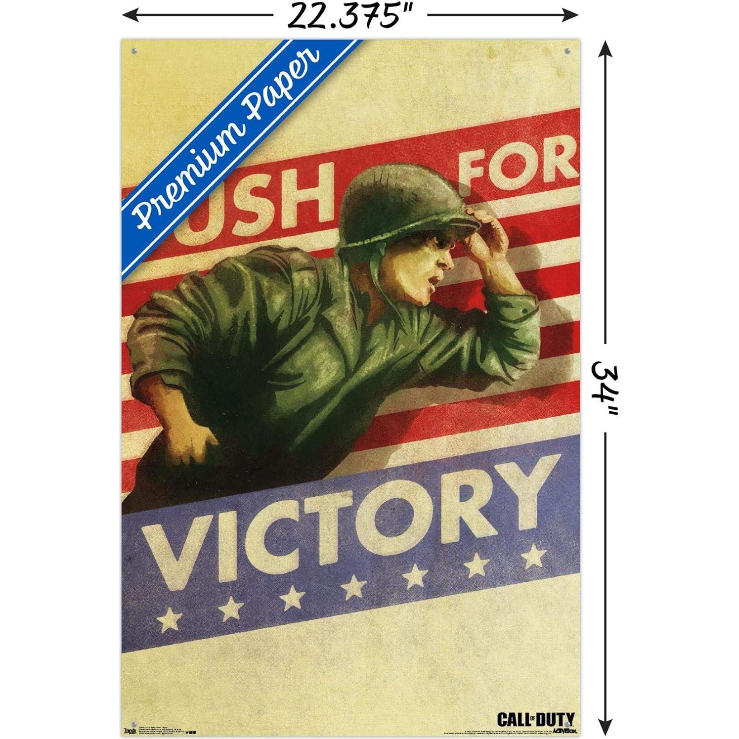 Póster de Pared Call of Duty: WWII Trends International 56.6x86.4cm