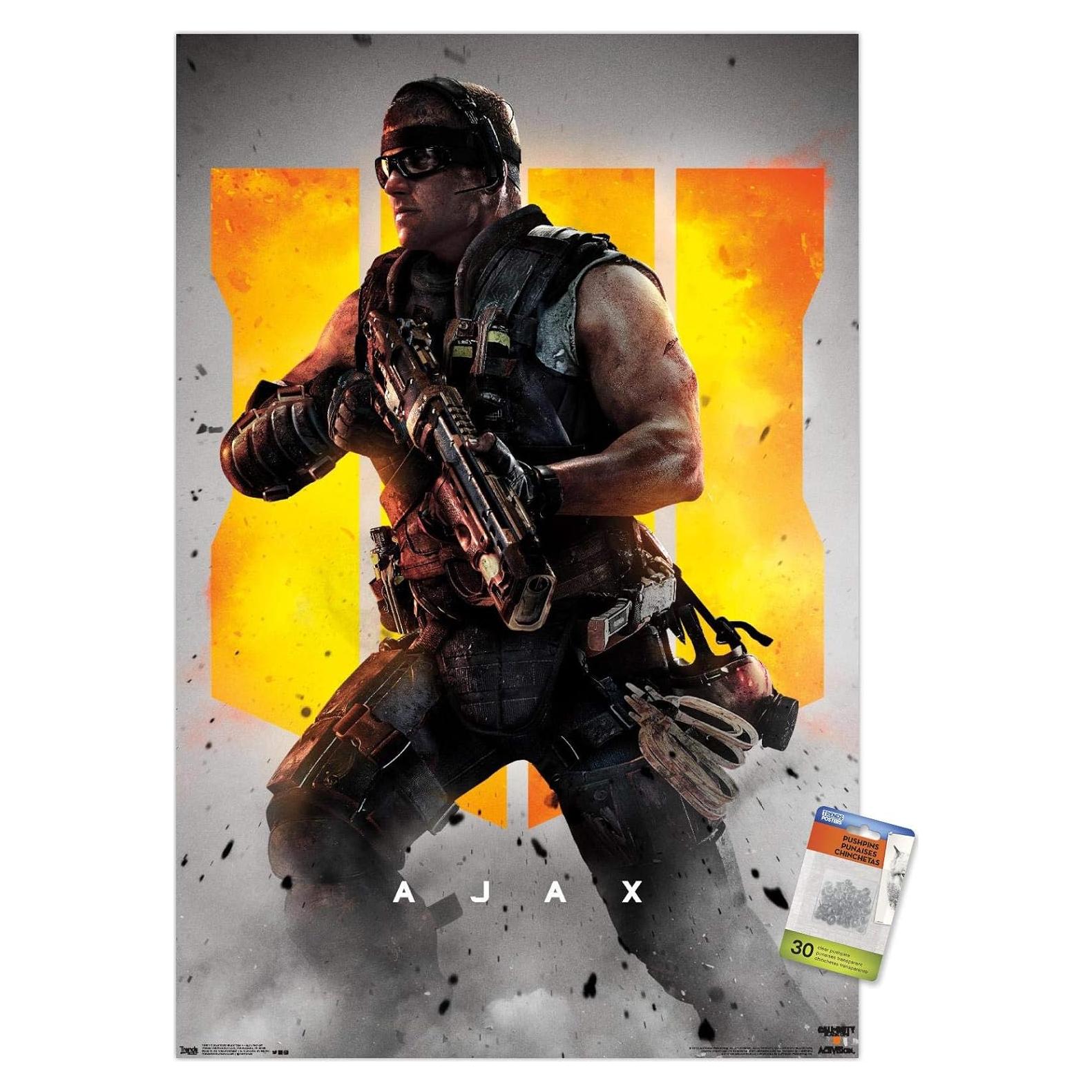 Cartel de Pared Trends International Call of Duty Black Ops 4 86.36x56.67cm