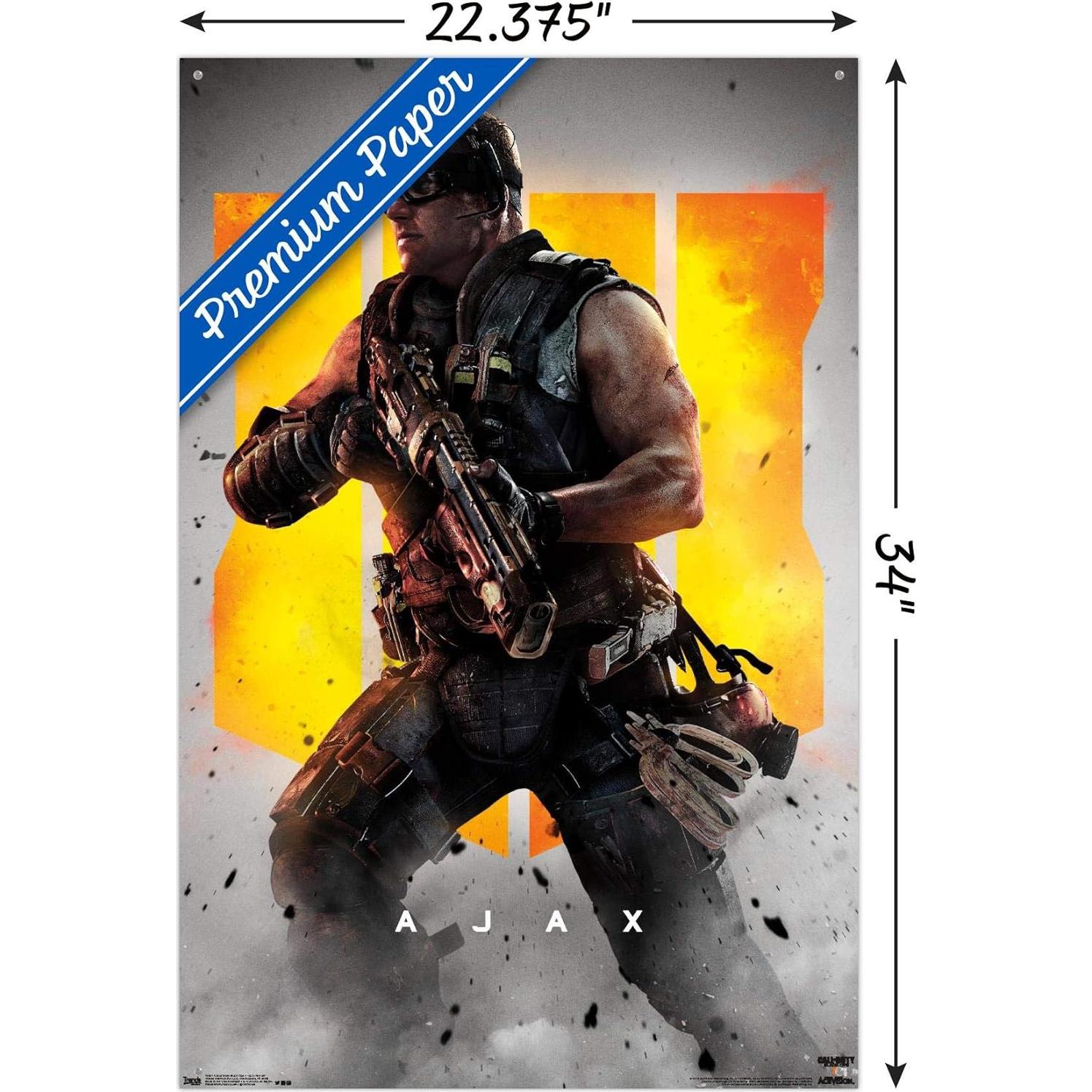 Cartel de Pared Trends International Call of Duty Black Ops 4 86.36x56.67cm