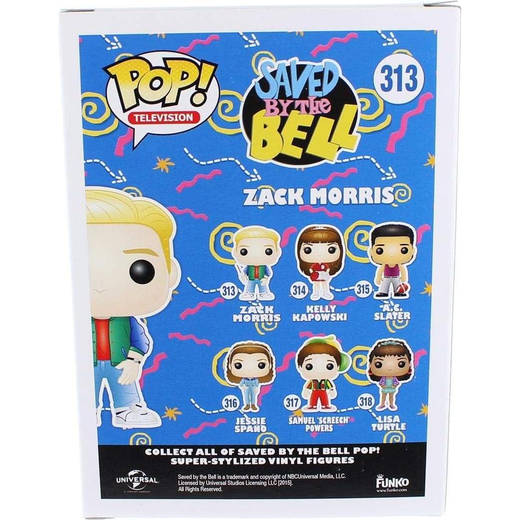 Figura de acción Funko POP Zack Morris Salvados por la Campana
