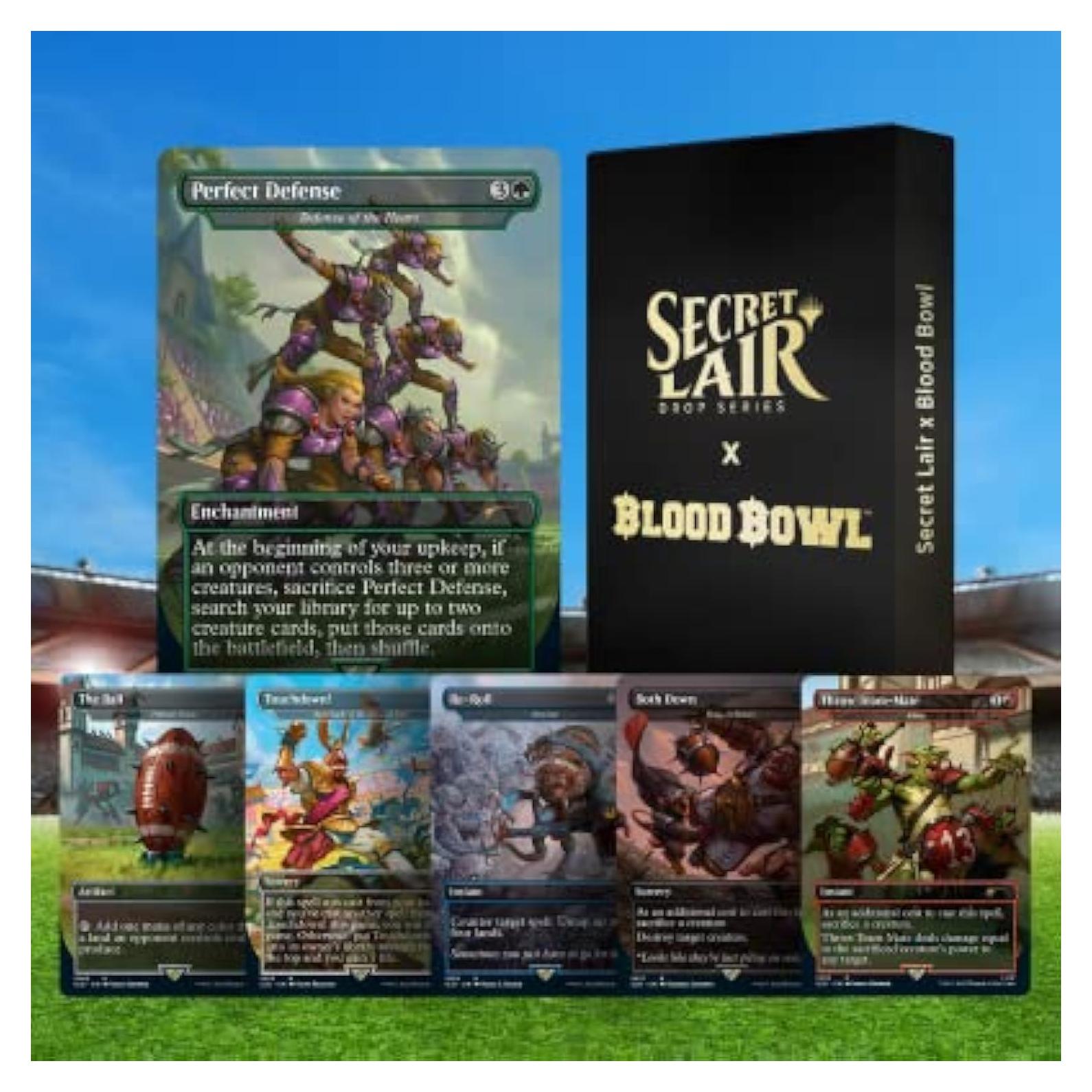 Magic: The Gathering Secret Lair x Blood Bowl Foil - 6 Cartas