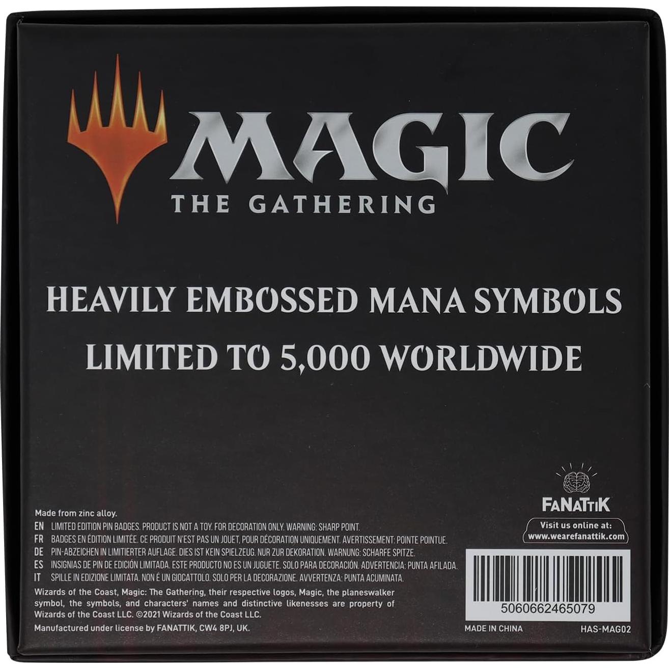 Conjunto de Insignias de Mana Edición Limitada Fanattik 6 Piezas