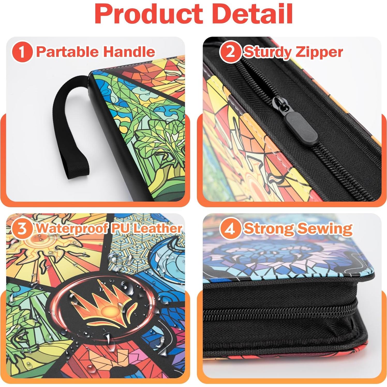 Carpeta de Tarjetas Fonwill TM10015-6, 900 Tarjetas, 50 Páginas