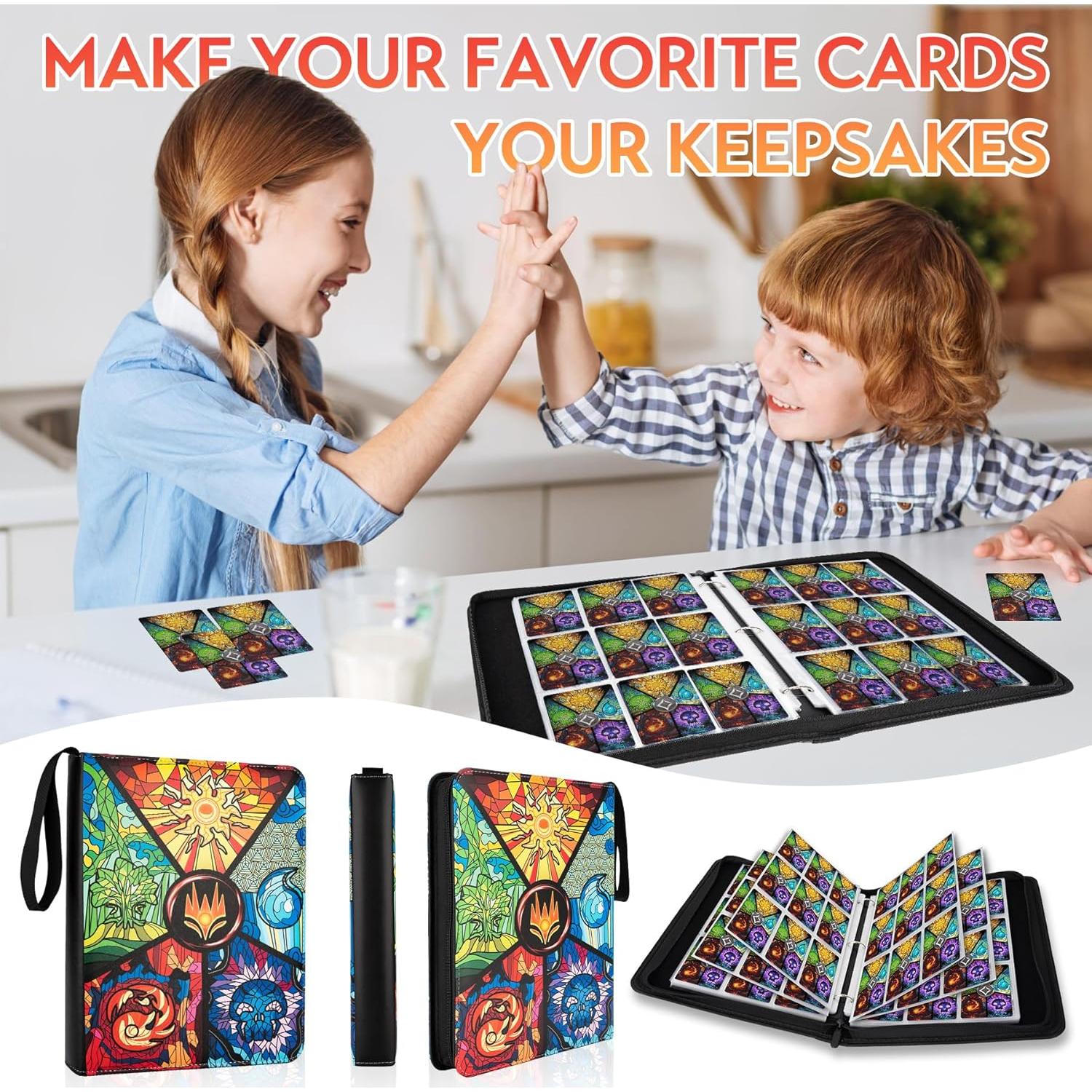 Carpeta de Tarjetas Fonwill TM10015-6, 900 Tarjetas, 50 Páginas