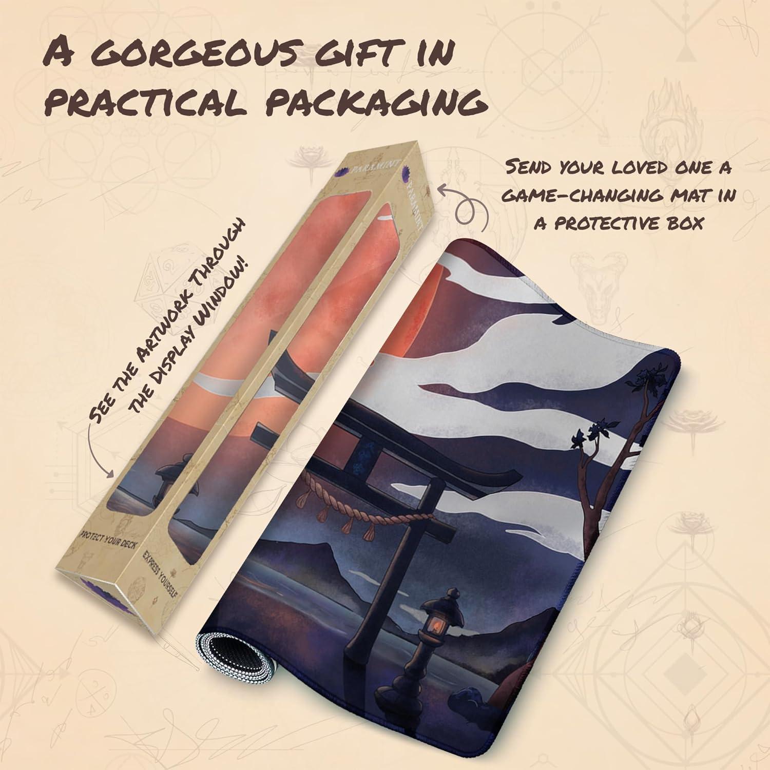 Tapete de Juego Cosido Paramint Puerta Torii 35.5x61cm MTG