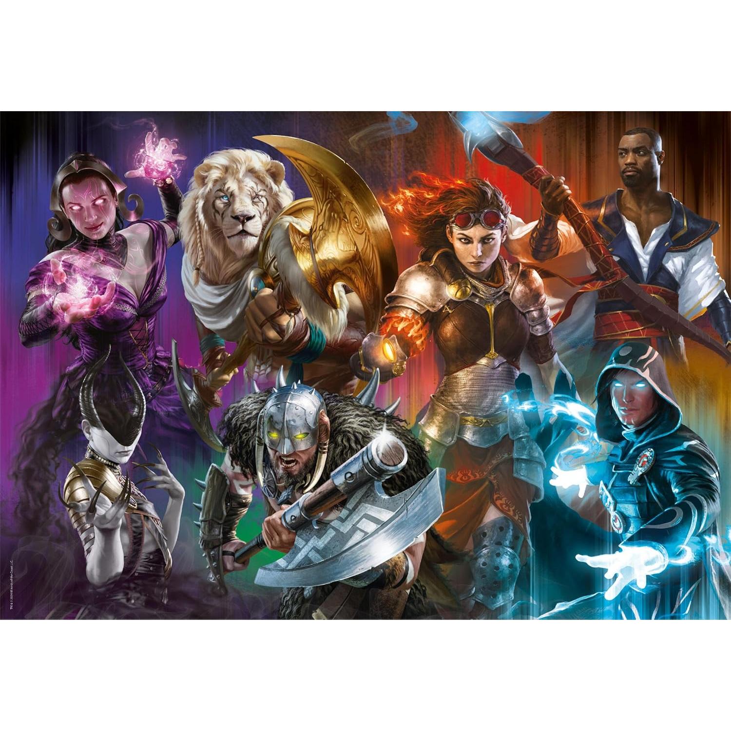 Puzzle Clementoni Magic The Gathering 500 Piezas 49x36 cm