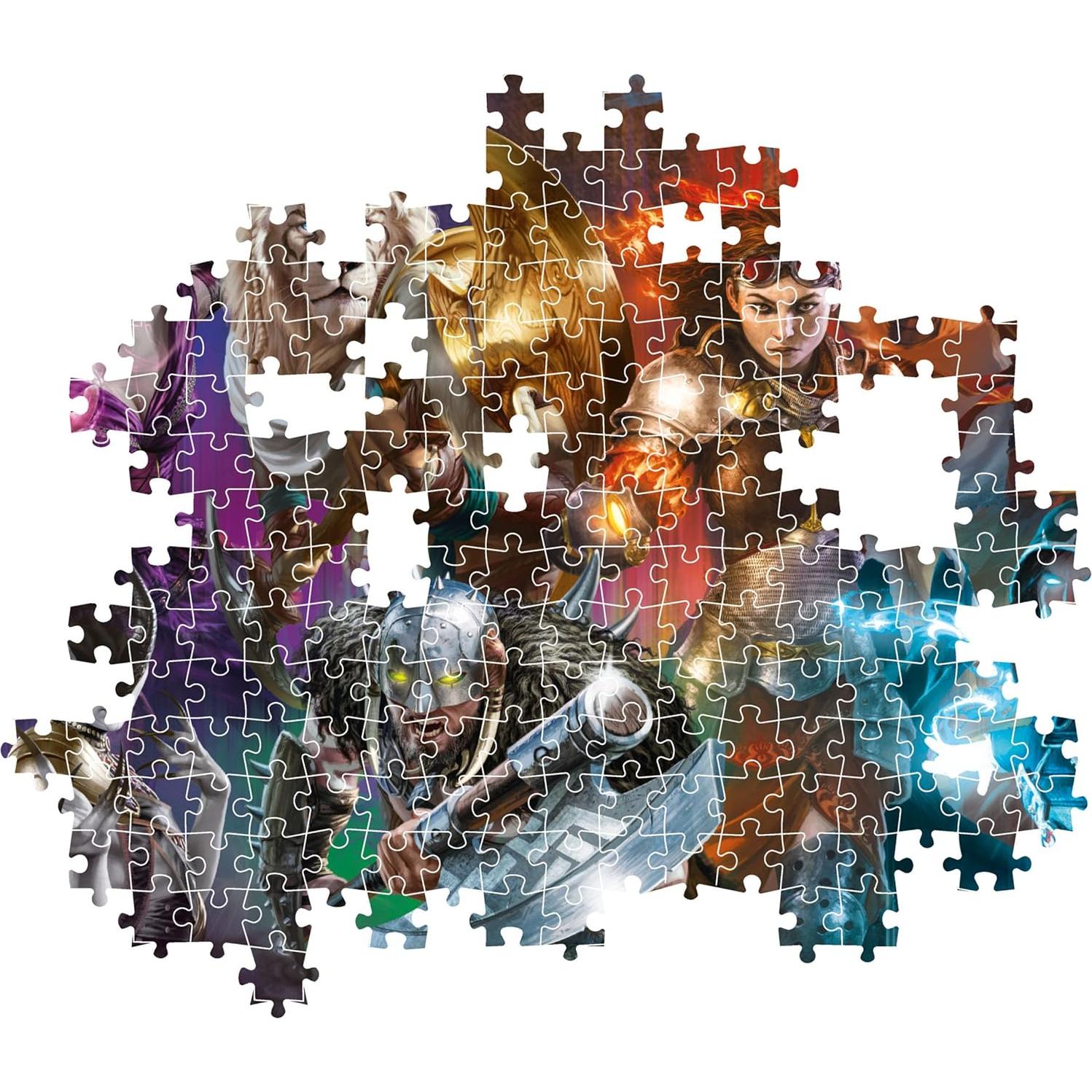 Puzzle Clementoni Magic The Gathering 500 Piezas 49x36 cm