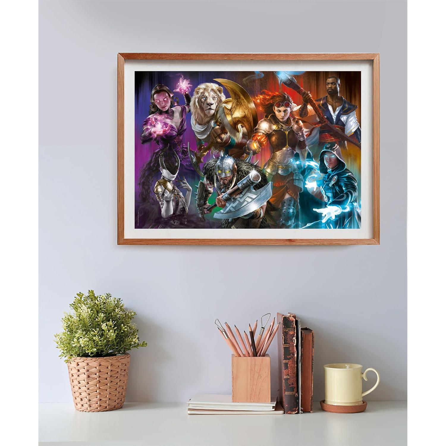 Puzzle Clementoni Magic The Gathering 500 Piezas 49x36 cm