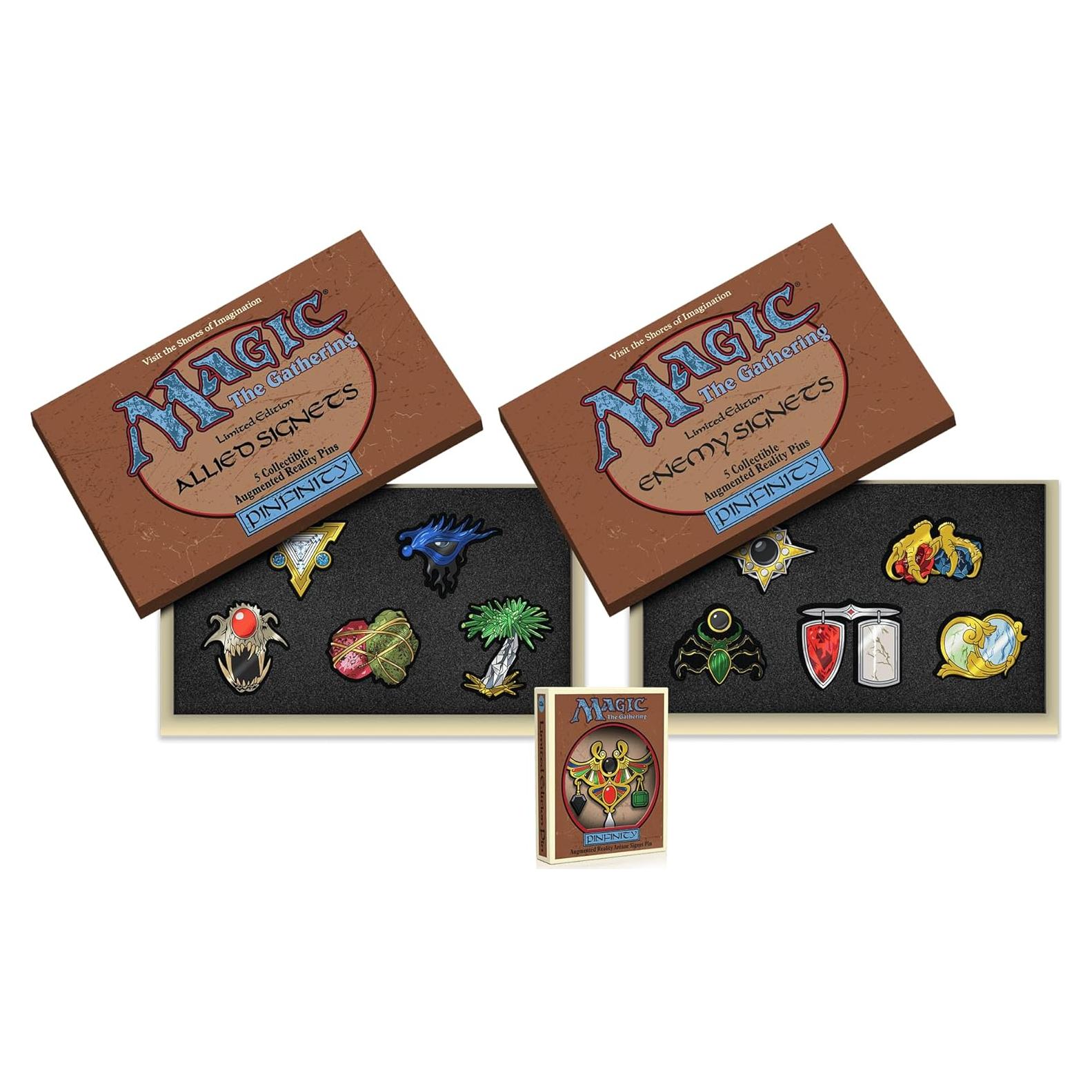 Conjunto de Pines Magic: The Gathering - Pinfinity 1993